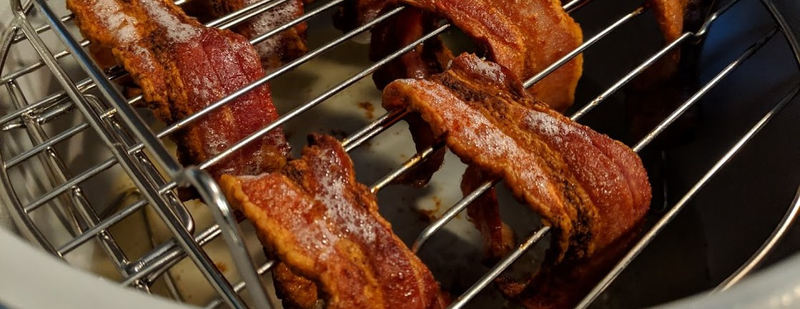 This photo doesn’t do Foodi bacon justice.